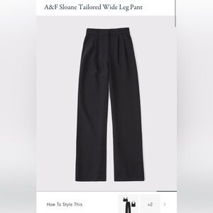 Abercrombie & Fitch navy slacks
